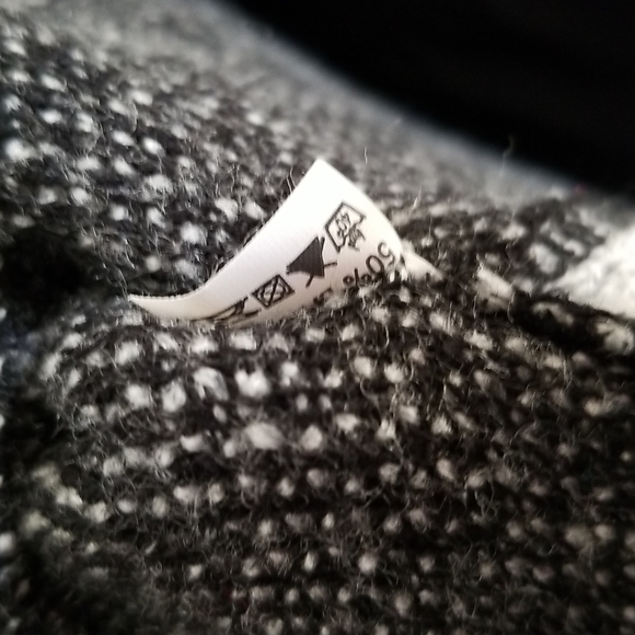 Sweater poncho jacket with scarf - Picture 9 of 10